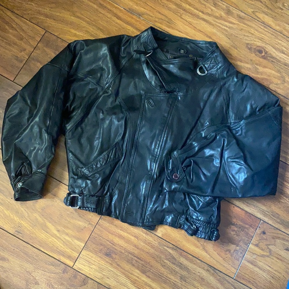 Vintage leather jacket